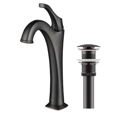 Bfree Foods Arlo Single Handle Vessel Bathroom Faucet - Oil Rubbed Bronze KVF-1200ORB